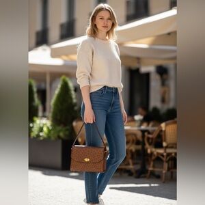 Vintage Rare Celine Ostrich Bag